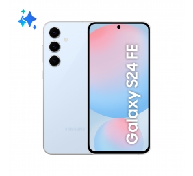 Samsung Galaxy | S24 FE | Blue | 6.7 " | Dynamic AMOLED 2X | 1080 x 2340 pixels | Internal RAM 8 GB | 128 GB | Dual SIM | 4G | 5G | Main camera resolution 50+12+8 MP | Secondary camera resolution 10 MP | Android | 14 | 4700 mAh