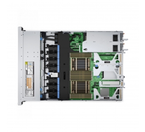 Dell PowerEdge R450 Chassis 4x 3.5" SAS/SATA/Intel Xeon Silver 4310/16GB/1x2TB/ReadyRails A11/Bezel/No NIC/PERC H755 with front load/iDRAC9 Enterprise 15G/Dual 700W Titanium/