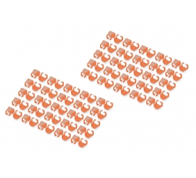 Digitus | Color clips for Patch cable | A-CC-O | Orange