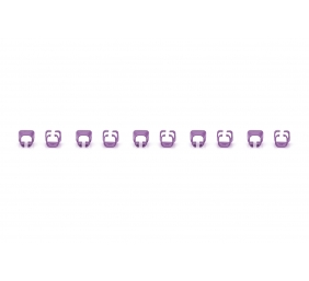 Digitus | Color clips for Patch cable | A-CC-VI | Violet
