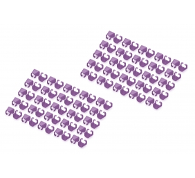 Digitus | Color clips for Patch cable | A-CC-VI | Violet