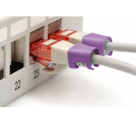 Digitus | Color clips for Patch cable | A-CC-VI | Violet