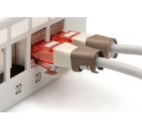 Digitus | Color clips for Patch cable | A-CC-BR | Brown
