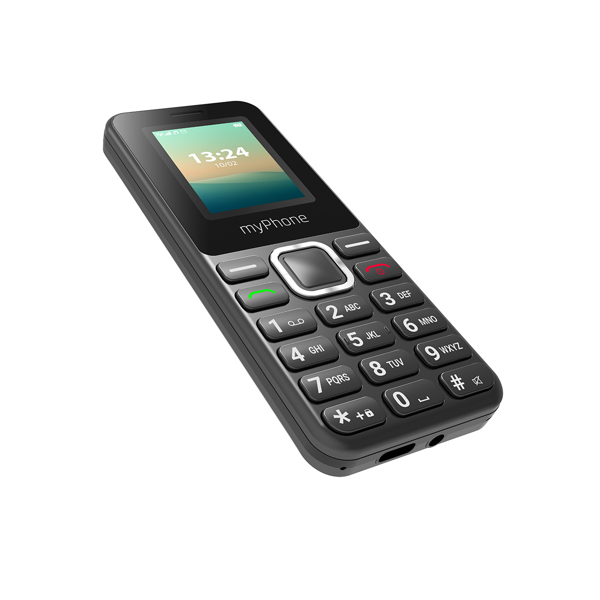 myPhone 2240 LTE | Black | 1.77 " | TN | 48 MB | 128 MB | Dual SIM | Nano SIM | 3G | Bluetooth | 2.1 | USB version USB-C | 1000 mAh
