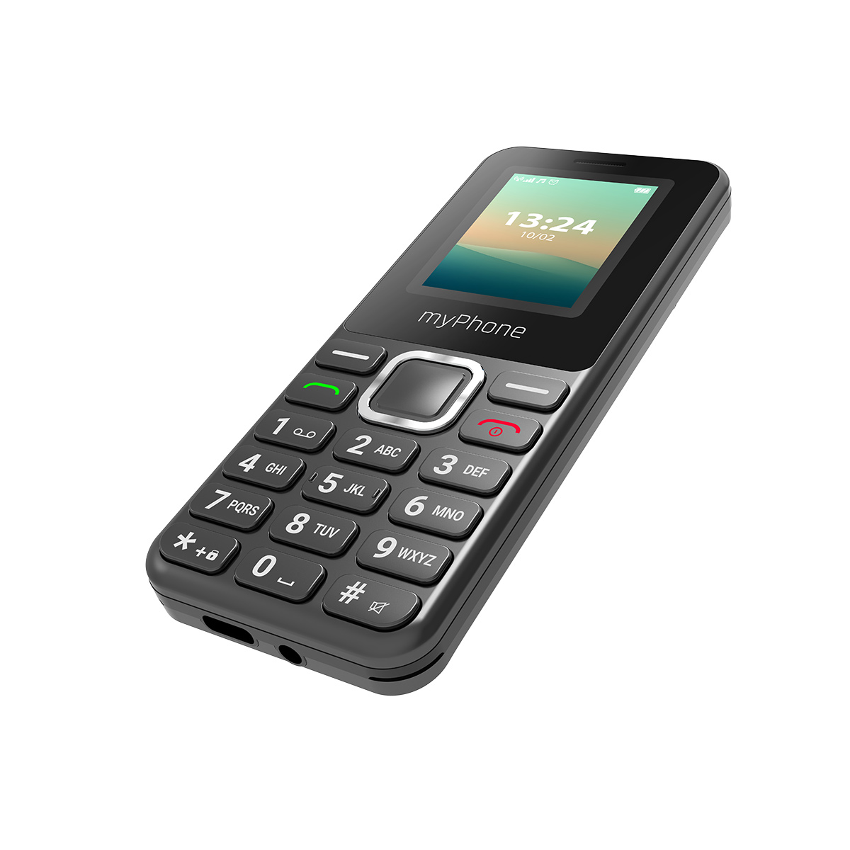 myPhone 2240 LTE | Black | 1.77 " | TN | 48 MB | 128 MB | Dual SIM | Nano SIM | 3G | Bluetooth | 2.1 | USB version USB-C | 1000 mAh
