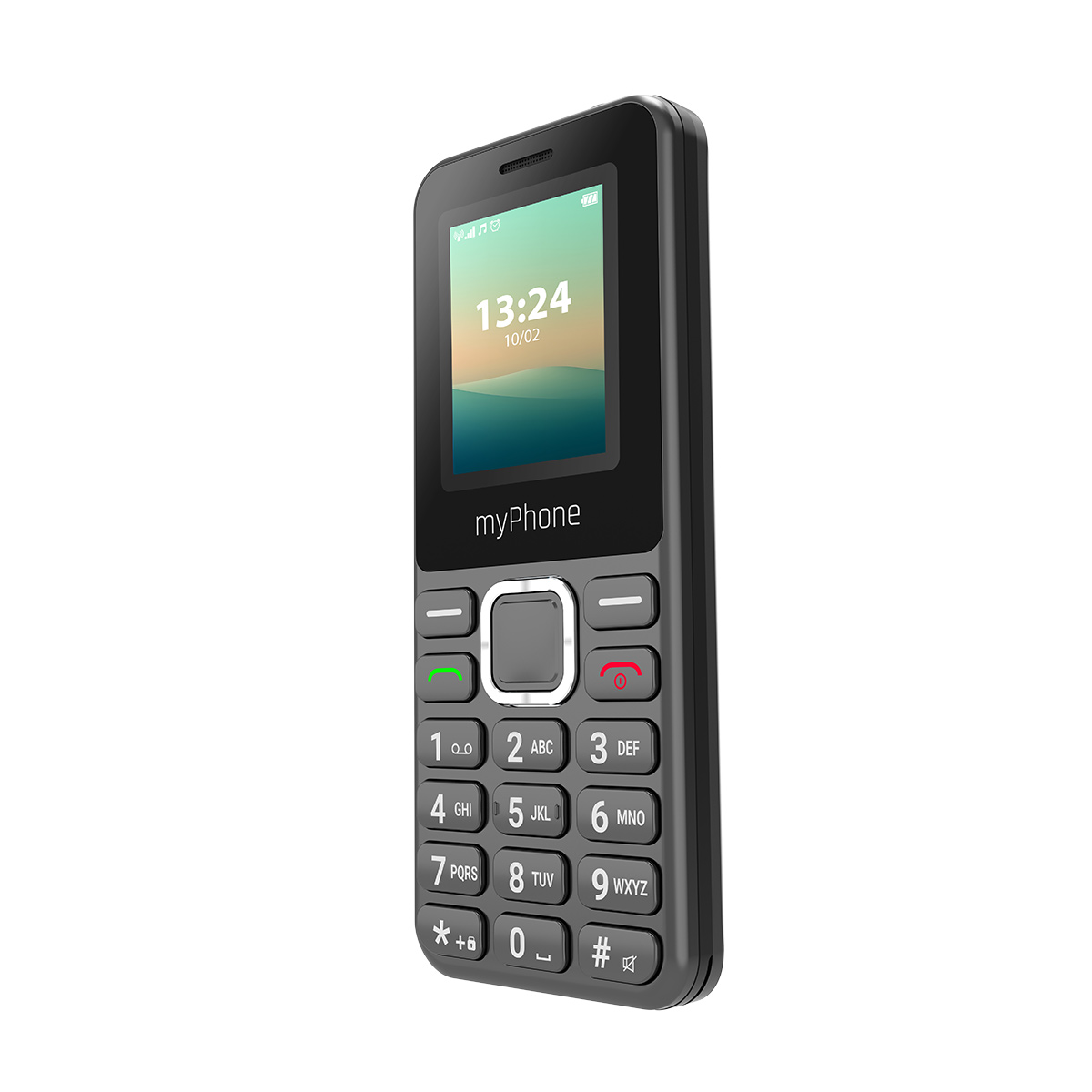 myPhone 2240 LTE | Black | 1.77 " | TN | 48 MB | 128 MB | Dual SIM | Nano SIM | 3G | Bluetooth | 2.1 | USB version USB-C | 1000 mAh