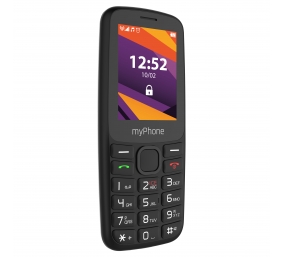 myPhone 6410 LTE | Black | 2.4 " | TFT | 64 MB | 128 MB | Dual SIM | Nano SIM | USB version Type-C | Built-in camera | Main camera resolution 0.3 MP | 1400 mAh