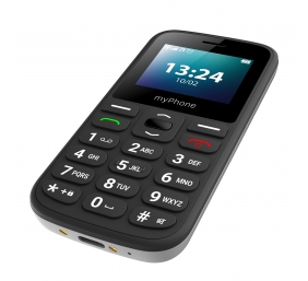 myPhone HALO | A LTE | Black | 1.77 " | TFT | 48 MB | 128 MB | Dual SIM | Nano SIM | Bluetooth | 5.0 | USB version Micro USB | Built-in camera | Main camera resolution 0.3 MP | 800 mAh