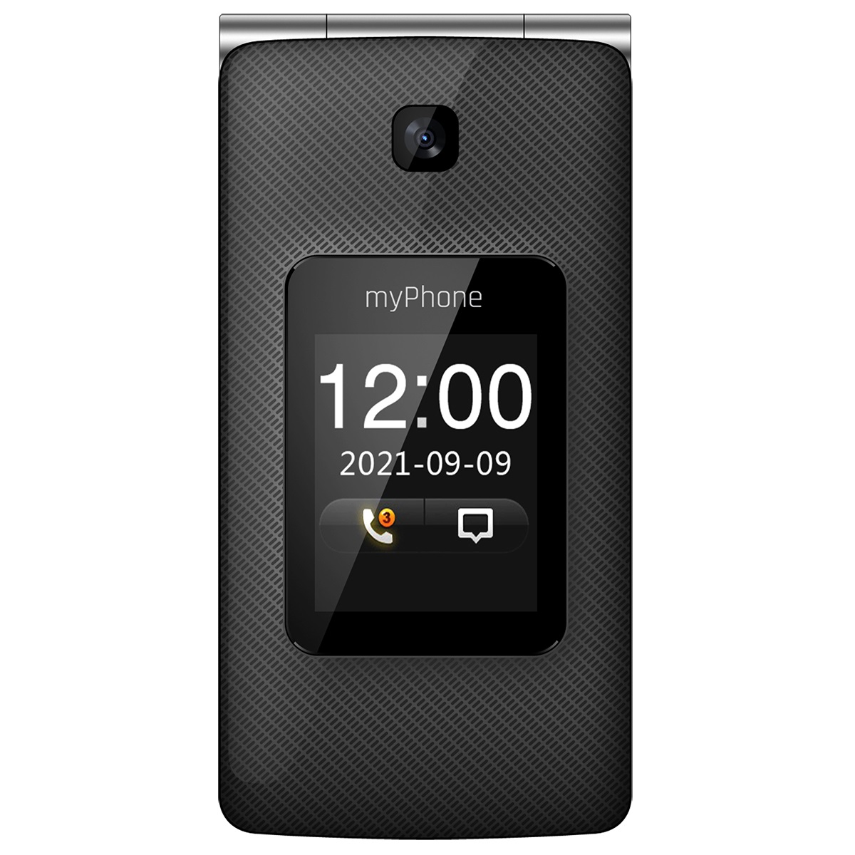 myPhone Tango | LTE | Black | 2.4 + 1.77 " | TN | 64 MB | 128 MB | Dual SIM | Nano SIM | Bluetooth | 5.1 | USB version Type-C | Built-in camera | Main camera resolution 2.0 MP | 1400 mAh