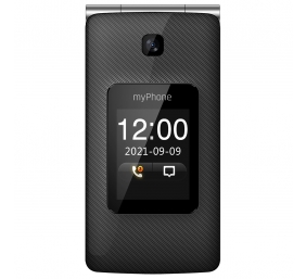 myPhone Tango | LTE | Black | 2.4 + 1.77 " | TN | 64 MB | 128 MB | Dual SIM | Nano SIM | Bluetooth | 5.1 | USB version Type-C | Built-in camera | Main camera resolution 2.0 MP | 1400 mAh