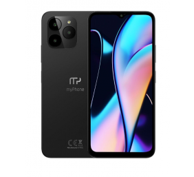 myPhone N23 | Black | 6.51 " | IPS | 1600 x 720 pixels | Mediatek | Helio G36 | Internal RAM 6 GB | 128 GB | microSD | Dual SIM | Nano SIM | 3G | 4G | Main camera resolution 50 MP | Secondary camera resolution 5 MP | Android | 13 | 5000 mAh