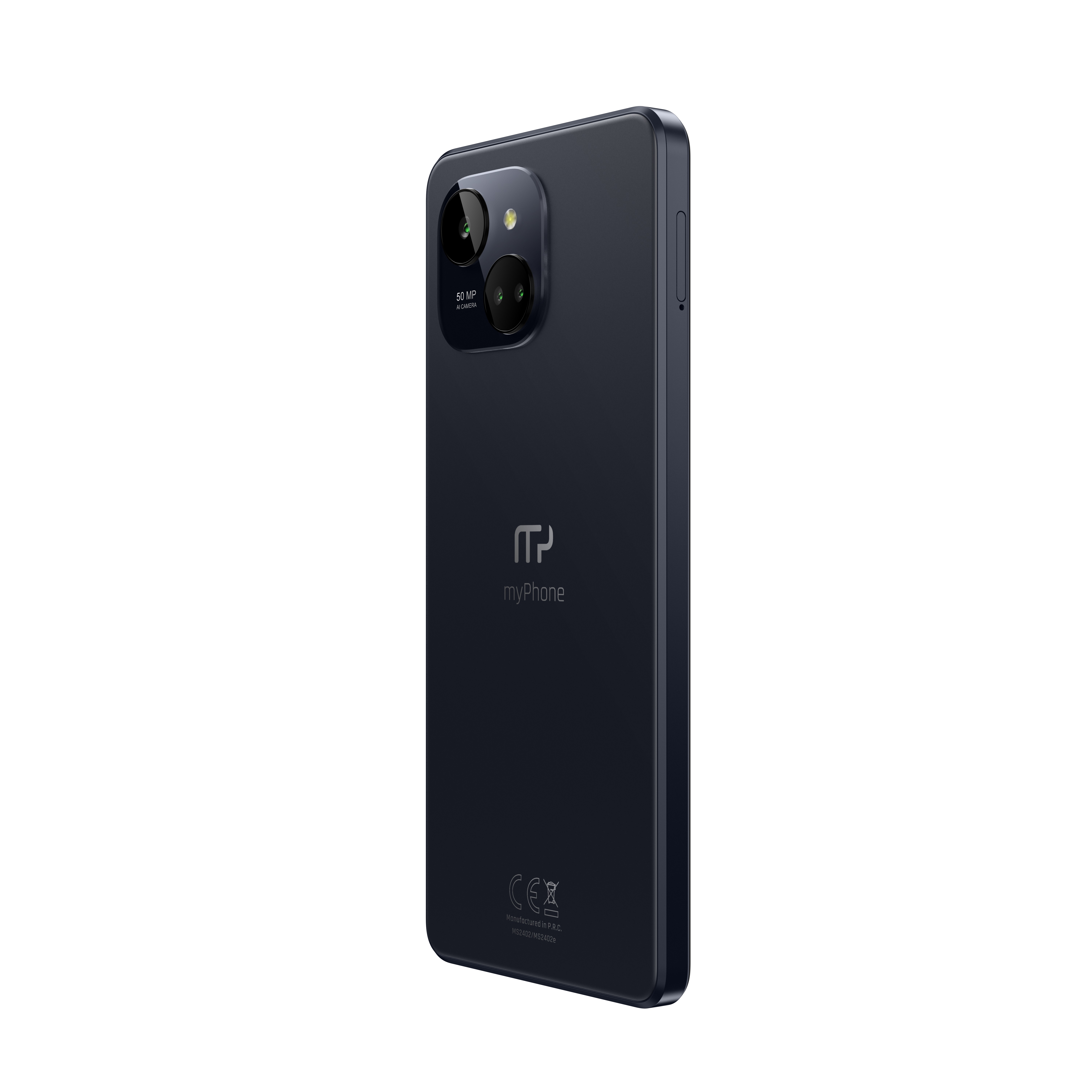 myPhone N23 | Plus 5G | Black | 6.78 " | IPS | 1080 x 2460 pixels | Mediatek | Dimensity 6020 | Internal RAM 8 GB | 256 GB | microSD | Dual SIM | Nano SIM | 3G | 4G | 5G | Main camera resolution 50 MP | Secondary camera resolution 8 MP | Android | 14 | 50