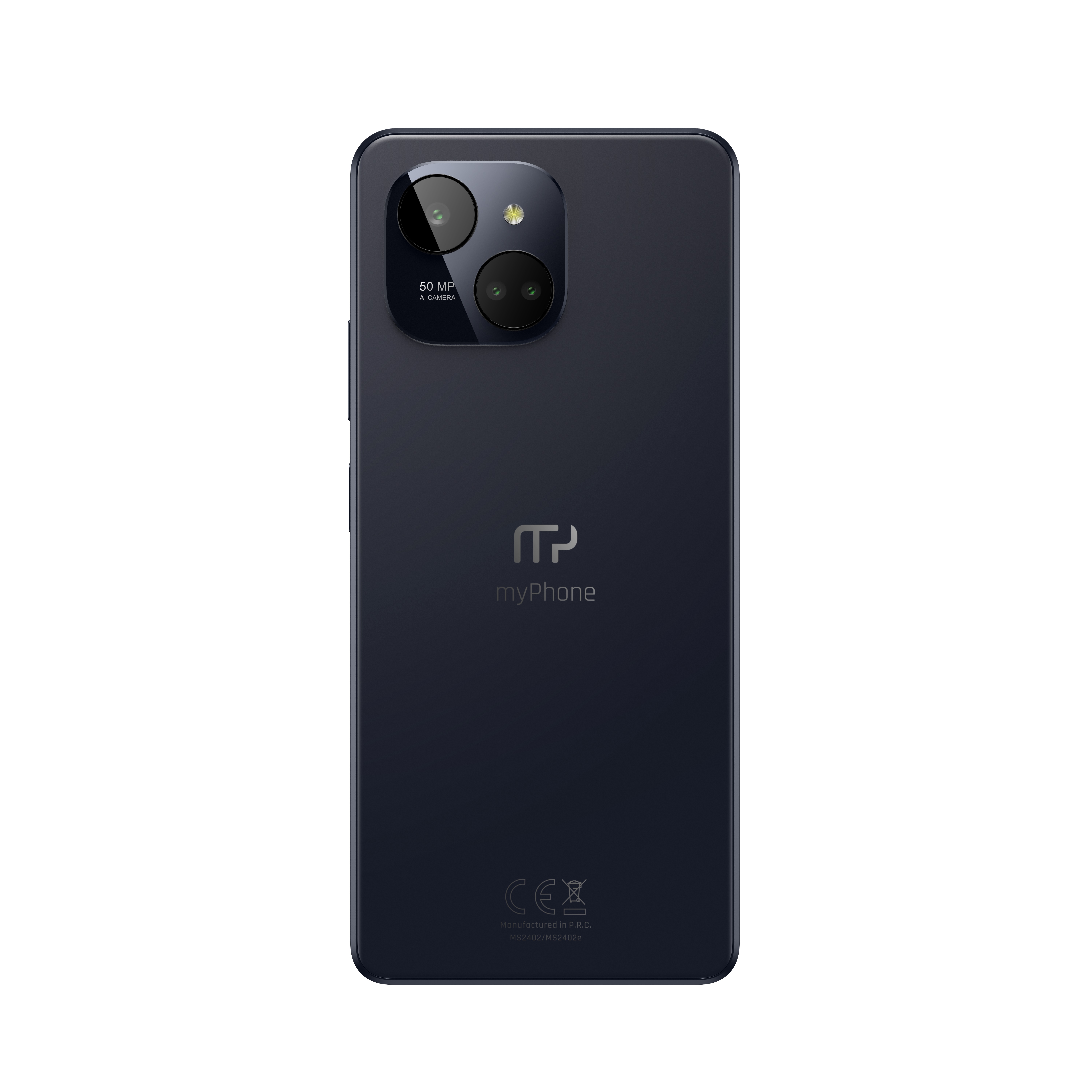 myPhone N23 | Plus 5G | Black | 6.78 " | IPS | 1080 x 2460 pixels | Mediatek | Dimensity 6020 | Internal RAM 8 GB | 256 GB | microSD | Dual SIM | Nano SIM | 3G | 4G | 5G | Main camera resolution 50 MP | Secondary camera resolution 8 MP | Android | 14 | 50