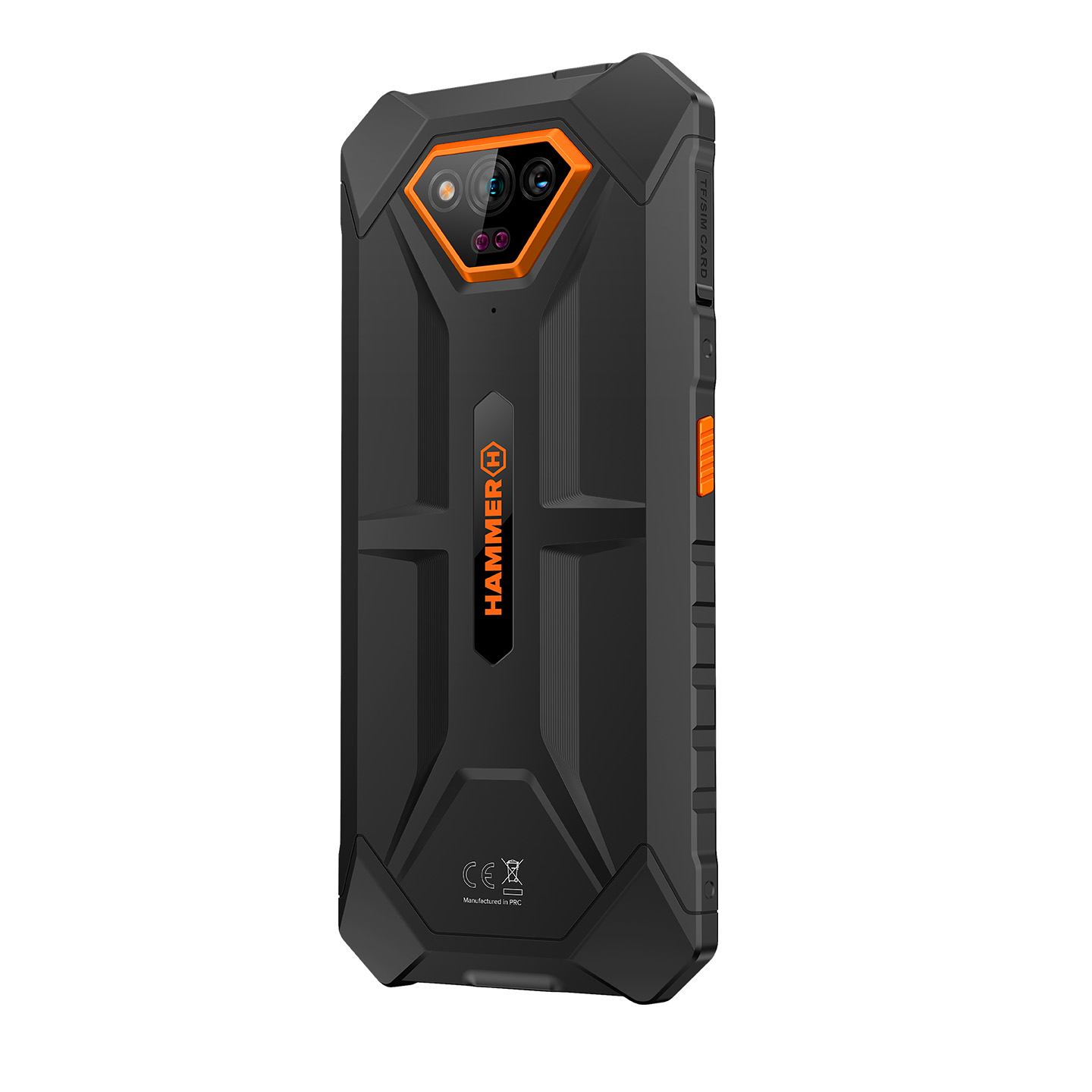 Hammer Iron | V | Orange | 6.5 " | IPS | 1600 x 720 pixels | Mediatek | Helio G36 | Internal RAM 6 GB | 64 GB | microSD | Dual SIM | Nano SIM | 3G | 4G | Main camera resolution 50 MP | Secondary camera resolution 8 MP | Android | 13