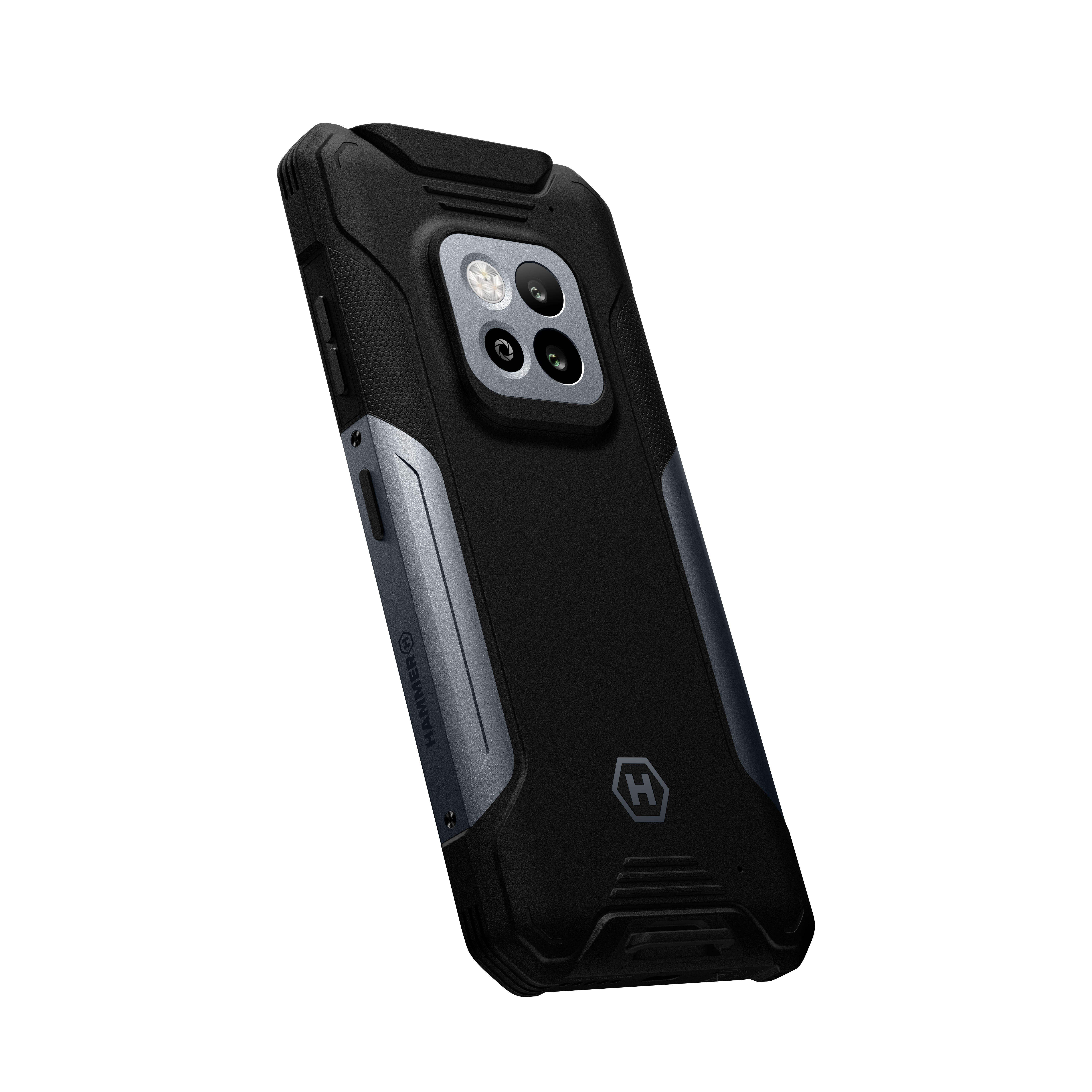 Hammer Construction | 2 5G | Silver | 6.58 " | IPS | 1080 x 2408 pixels | Mediatek | Dimensity 6300 | Internal RAM 6 GB | 128 GB | microSD | Dual SIM | Nano SIM | 3G | 4G | 5G | Main camera resolution 50 MP | Secondary camera resolution 8 MP | Android | 1