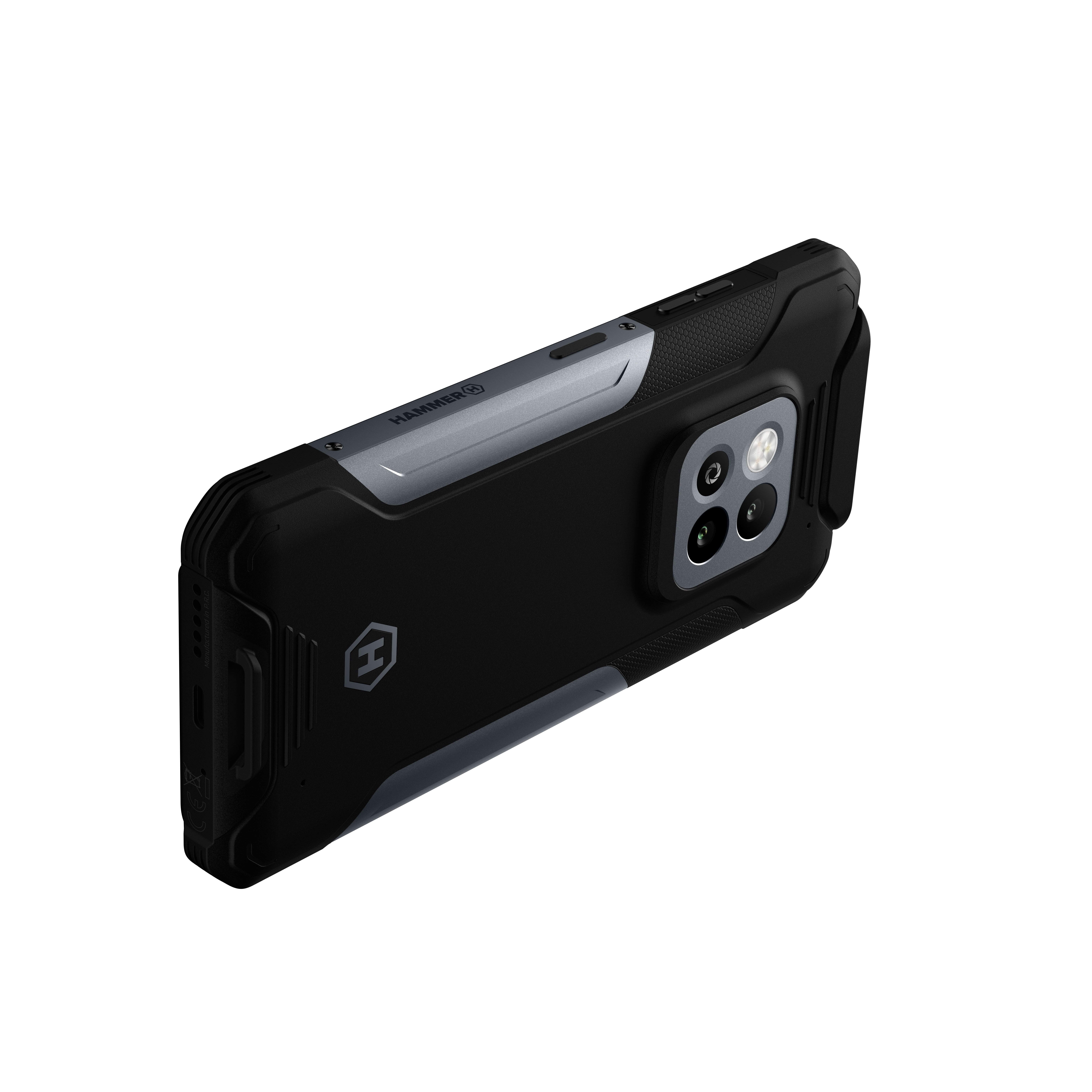 Hammer Construction | 2 5G | Silver | 6.58 " | IPS | 1080 x 2408 pixels | Mediatek | Dimensity 6300 | Internal RAM 6 GB | 128 GB | microSD | Dual SIM | Nano SIM | 3G | 4G | 5G | Main camera resolution 50 MP | Secondary camera resolution 8 MP | Android | 1
