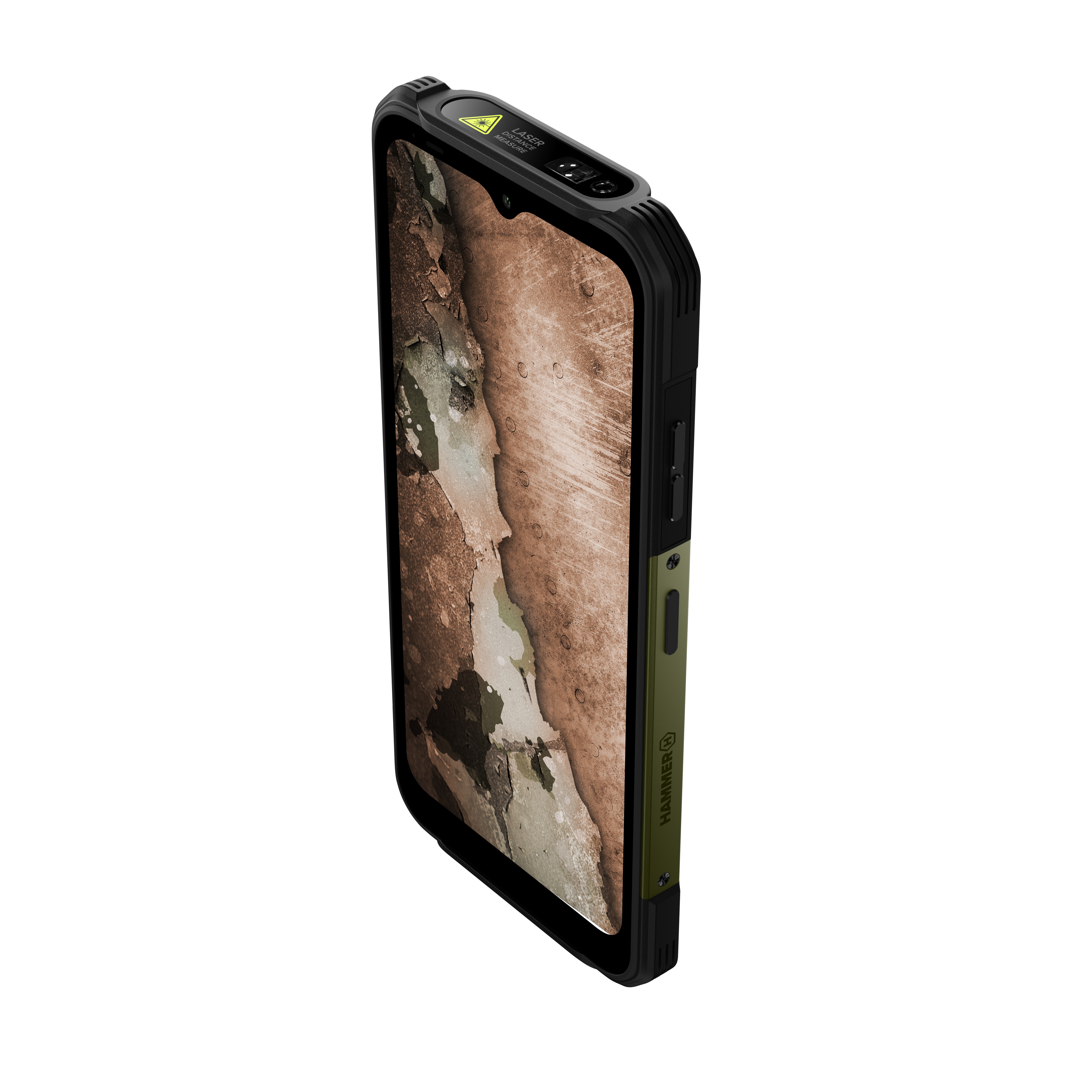 Hammer Construction | 2 Thermal 5G Military Edition | Green | 6.58 " | IPS | 1080 x 2408 pixels | Mediatek | Dimensity 6300 | Internal RAM 8 GB | 256 GB | microSD | Dual SIM | Nano SIM + eSIM | 3G | 4G | 5G | Main camera resolution 108 MP | Secondary came