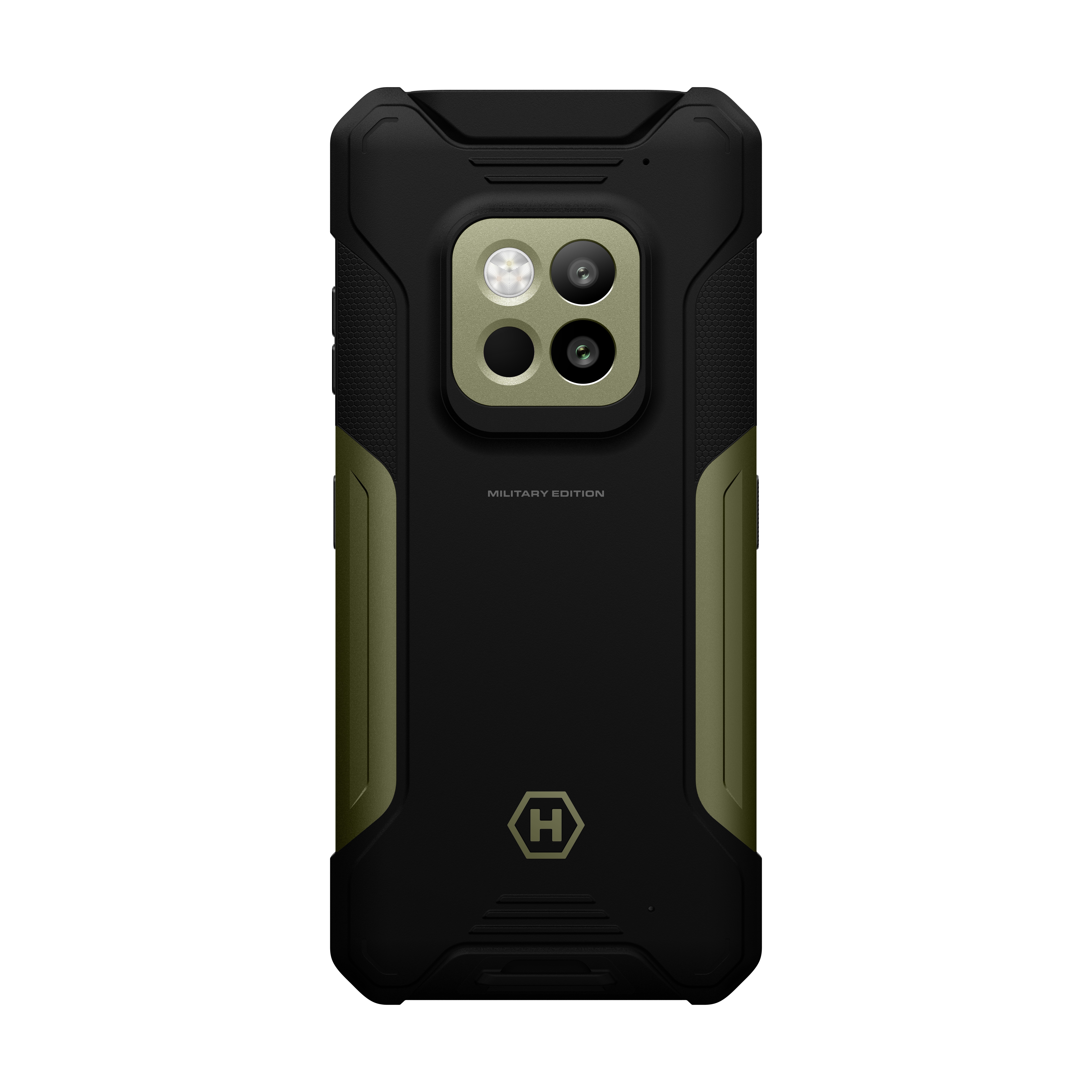 Hammer Construction | 2 Thermal 5G Military Edition | Green | 6.58 " | IPS | 1080 x 2408 pixels | Mediatek | Dimensity 6300 | Internal RAM 8 GB | 256 GB | microSD | Dual SIM | Nano SIM + eSIM | 3G | 4G | 5G | Main camera resolution 108 MP | Secondary came
