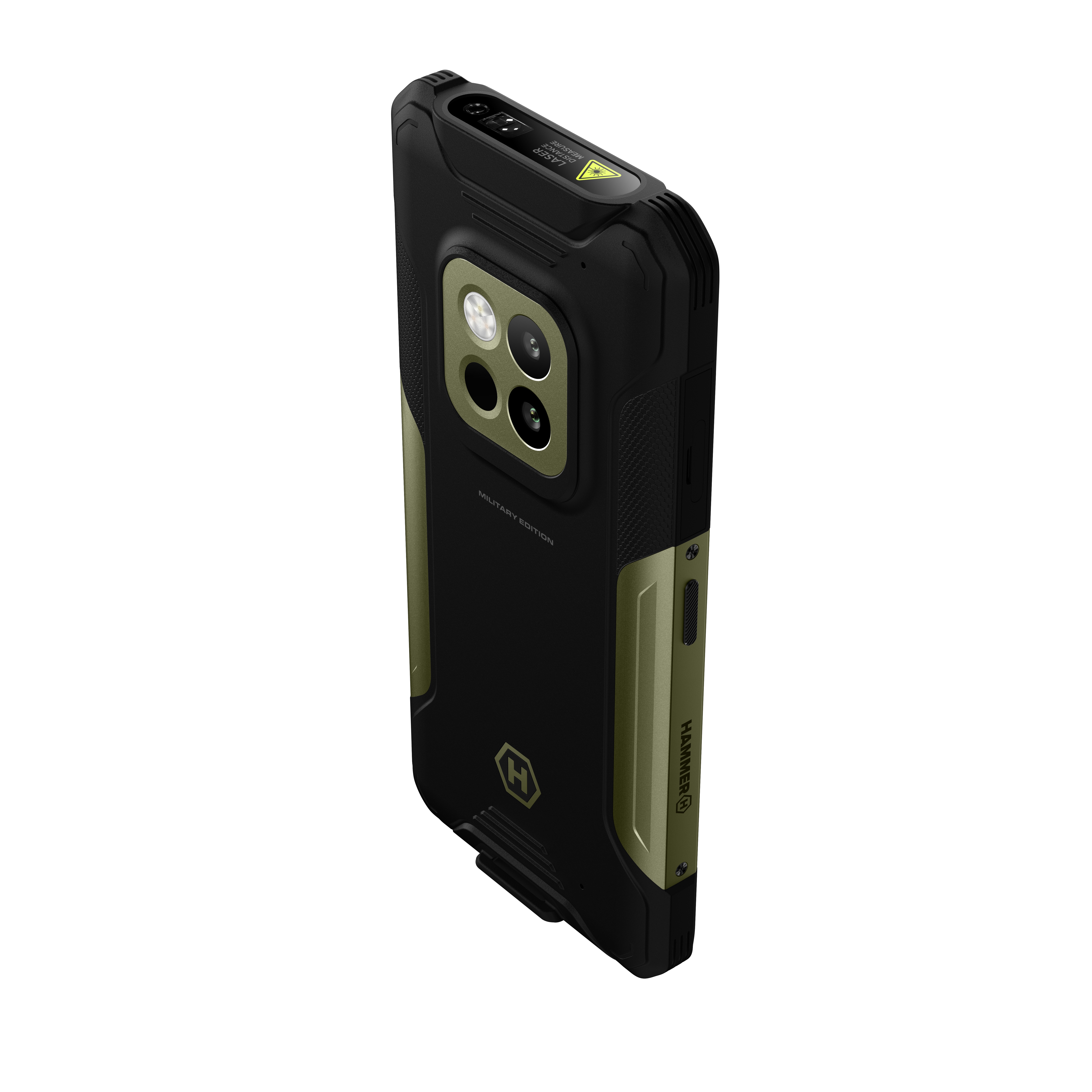 Hammer Construction | 2 Thermal 5G Military Edition | Green | 6.58 " | IPS | 1080 x 2408 pixels | Mediatek | Dimensity 6300 | Internal RAM 8 GB | 256 GB | microSD | Dual SIM | Nano SIM + eSIM | 3G | 4G | 5G | Main camera resolution 108 MP | Secondary came