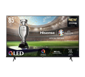 Hisense QLED Smart TV | 85E7NQ | 85" | Smart TV | VIDAA OS | UHD | Black