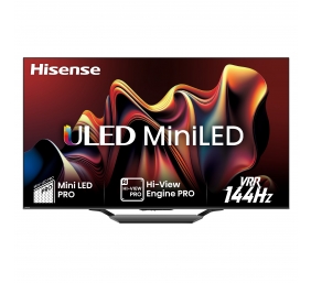 Hisense Mini LED Smart TV | 75U6NQ | 75" | Smart TV | VIDAA OS | UHD | Black