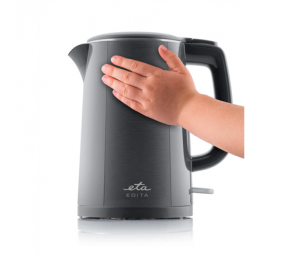 ETA Kettle | ETA859590020 EDITA | Electric | 2200 W | 1.5 L | Stainless steel | 360° rotational base | Gray