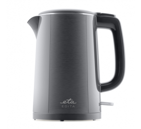 ETA Kettle | ETA859590020 EDITA | Electric | 2200 W | 1.5 L | Stainless steel | 360° rotational base | Gray