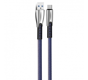 ColorWay Cable USB Type-C (Zinc Aalloy) 2.4А, 1m | CW-CBUC012-BL
