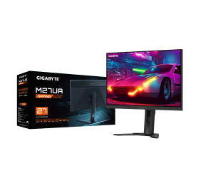 Gigabyte GS27QA EK1 | 27 " | IPS | UHD | 160 Hz | 1 ms | 3840 x 2160 pixels | 400 cd/m² | HDMI ports quantity 2