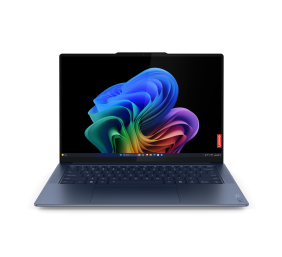 Lenovo Yoga Slim 7 14Q8X9 | Cosmic Blue | 14.5 " | OLED | Touchscreen | 3K | 2944 x 1840 pixels | Glossy | Snapdragon X Elite | X1E-78-100 | 32 GB | Soldered LPDDR5x | Solid-state drive capacity 1000 GB | Qualcomm Adreno GPU | Windows 11 Home | 802.11be |