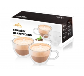 ETA | Cappuccino glasses | ETA518092010 | For coffee | 2 pc(s) | Dishwasher proof