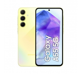 Samsung | Galaxy | A55 A556 | Lemon | 6.6 " | Super AMOLED | 1080 x 2340 pixels | Exynos | Internal RAM 8 GB | 128 GB | Dual SIM | 4G | 5G | Main camera resolution 50+12+5 MP | Secondary camera resolution 32 MP | Android | 14