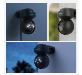 Reolink | Smart WiFi Camera with Motion Spotlights | E Series E540 | PTZ | 5 MP | 2.8-8/F1.6 | IP65 | H.264 | Micro SD, Max. 512 GB | Black