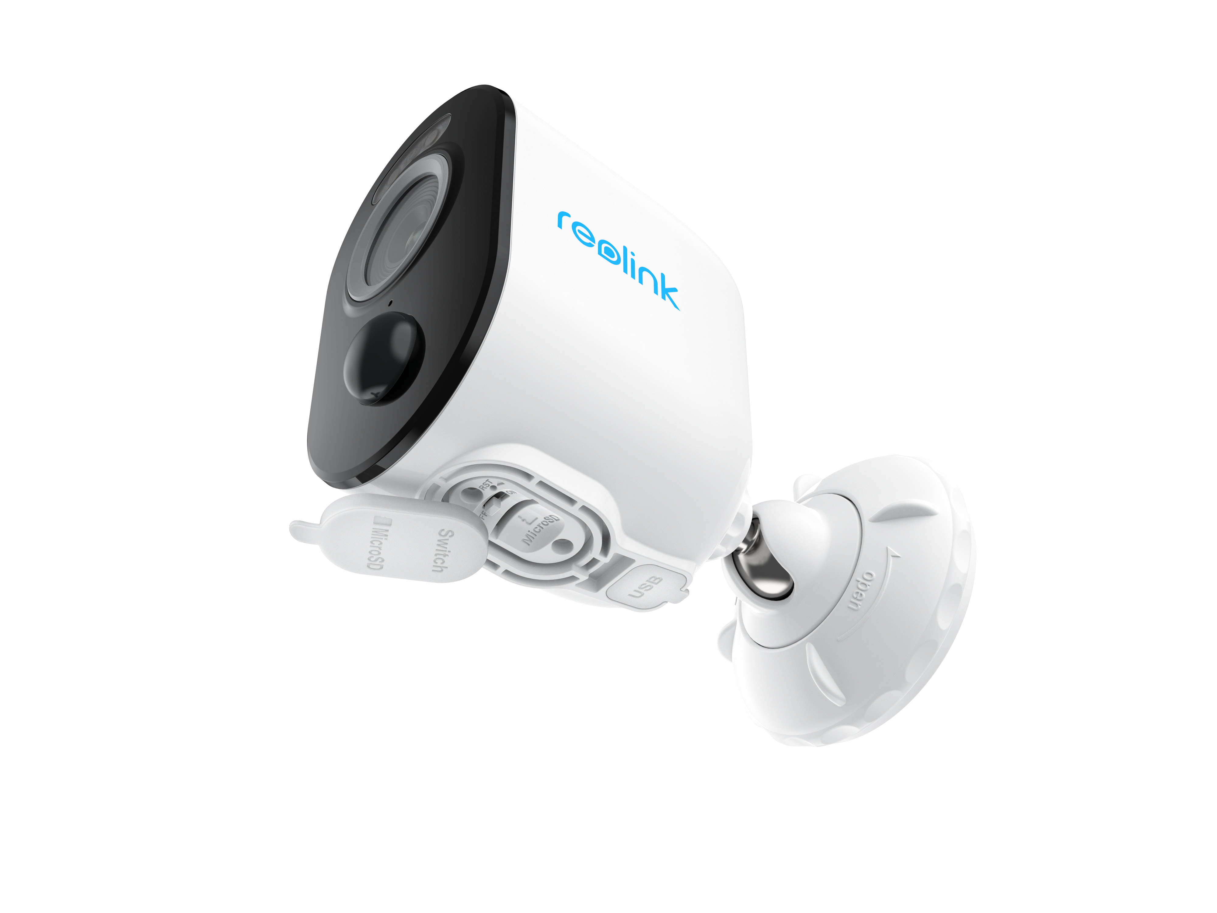 Reolink | Wi-Fi Security Camera with Motion Spotlight and Solar Panel | Argus Series B330 | Bullet | 4 MP | Fixed lens | IP65 | H.265 | Micro SD, Max. 128 GB | White