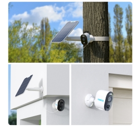 Reolink | Wireless Solar & Battery Powered Security Camera with Smart Detection | Argus Series B310 with Solar Panel | Bullet | 3 MP | f=4mm，F=2.0 | IP65 | H.264/H.265 | Micro SD, Max. 128GB