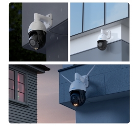 Reolink | 4K 360° Auto-Tracking PoE Camera with 5X Optical Zoom | P840 | 8 MP | f=2.7-13.5mm/Max. F1.6 | Power over Ethernet (PoE) | IP66 | H.265/H.264 | Micro SD, Max. 256GB