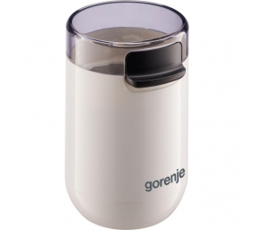 Gorenje | Coffee Grinder | SMK150SW | 150 W | Coffee beans capacity 45 g | Lid safety switch | White