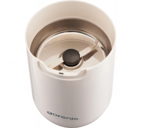 Gorenje | Coffee Grinder | SMK150SW | 150 W | Coffee beans capacity 45 g | Lid safety switch | White