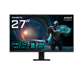 Gigabyte GS27FA EU1 | 27 " | IPS | FHD | 180 Hz | 1 ms | 1920 x 1080 pixels | 300 cd/m² | HDMI ports quantity 2