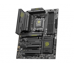 MSI MAG X870E TOMAHAWK WIFI | Processor family AMD | Processor socket AM5 | DDR5 | Supported hard disk drive interfaces SATA, M.2 | Number of SATA connectors 4