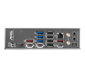 MSI MAG X870E TOMAHAWK WIFI | Processor family AMD | Processor socket AM5 | DDR5 | Supported hard disk drive interfaces SATA, M.2 | Number of SATA connectors 4