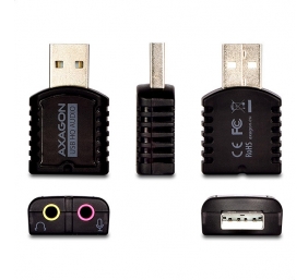 AXAGON | ADA-17 USB - HQ Mini Audio Adapter