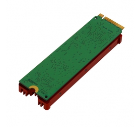 AXAGON | Passive aluminum cooler for all M.2 SSDs, size 2280, high 12 mm | CLR-M2