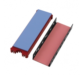AXAGON | Passive aluminum cooler for all M.2 SSDs, size 2280, high 12 mm | CLR-M2