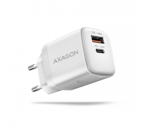 AXAGON Wallcharger 2x port (USB-A + USB-C), 20W | ACU-PQ20W