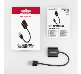 AXAGON | ADA-12 USB - Cable Audio Adapter