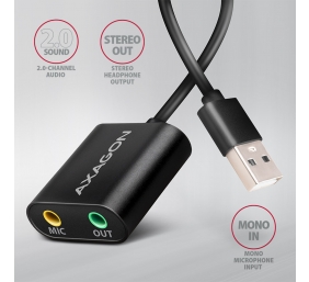 AXAGON | ADA-12 USB - Cable Audio Adapter
