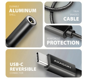 AXAGON | ADA-HC USB-C - HI-RES DAC Audio Adapter