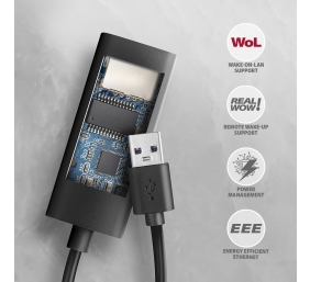 AXAGON | ADE-AR USB-A Gigabit Ethernet Adapter