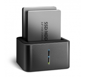 AXAGON | SuperSpeed USB DUAL 2.5" SSD/HDD MINI dock | ADSA-D25